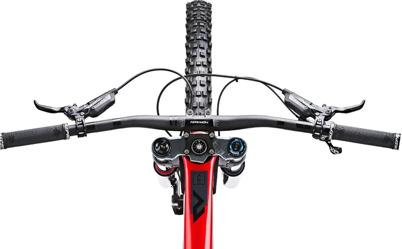 Nukeproof Dissent 290 RS Carbon Bike XO1 DH Red-3